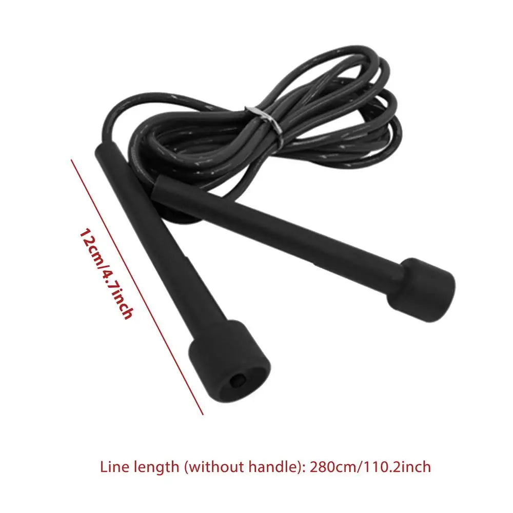 PVC Speed Jump Rope Adjustable 2.8M Skipping Rope Cardio Gym Training | Wahooly PVC Speed Jump Rope – Adjustable 2.8M Skipping Rope for Cardio, Gym & Fitness Training
