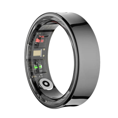 R09 Smart Ring - Couple Health Monitor with 5ATM Waterproof | Wahooly R09 Rings Women's Men Couple Health Monitor Steps Qring APP Smartring Electronics Devices Waterproof Remote Control Android Ios