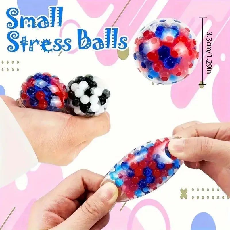 Rainbow Squeeze Stress Balls Set of 6 | Sensory Fidget Balls for Anxiety Relief Rainbow Squeeze Stress Balls Set of 6 | Sensory Fidget Balls for Anxiety Relief