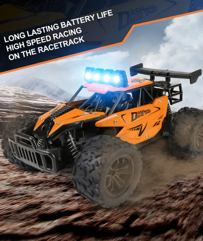RC Alloy Car 1:16 Scale 2WD Off-Road Remote Control Car with LED Lights And 20KM/H High Speed For Kids Boys Girls Gifts Toys RC Alloy Car 1:16 Scale 2WD Off-Road Remote Control Car with LED Lights And 20KM/H High Speed For Kids Boys Girls Gifts Toys