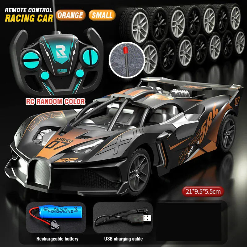 Rc Car 4Ch High-Speed Remote Control Drift Racing Car Electric Sportscar Toy Vehicle Model Toys for Boys Kids Birthday Gift Rc Car 4Ch High-Speed Remote Control Drift Racing Car Electric Sportscar Toy Vehicle Model Toys for Boys Kids Birthday Gift