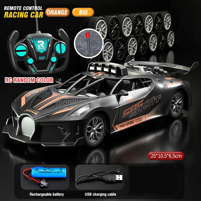 Rc Car 4Ch High-Speed Remote Control Drift Racing Car Electric Sportscar Toy Vehicle Model Toys for Boys Kids Birthday Gift Rc Car 4Ch High-Speed Remote Control Drift Racing Car Electric Sportscar Toy Vehicle Model Toys for Boys Kids Birthday Gift