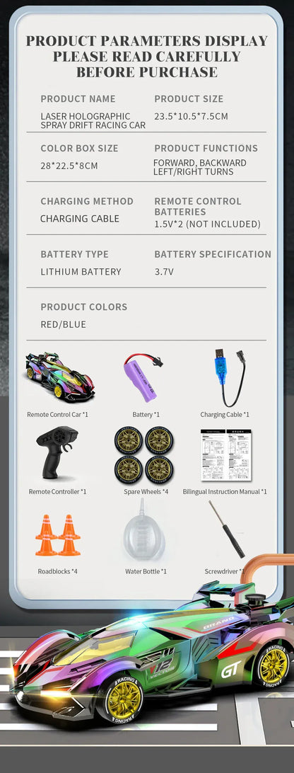 Rc Car 4Ch High-Speed Remote Control Drift Racing Car Electric Sportscar Toy Vehicle Model Toys for Boys Kids Birthday Gift Rc Car 4Ch High-Speed Remote Control Drift Racing Car Electric Sportscar Toy Vehicle Model Toys for Boys Kids Birthday Gift