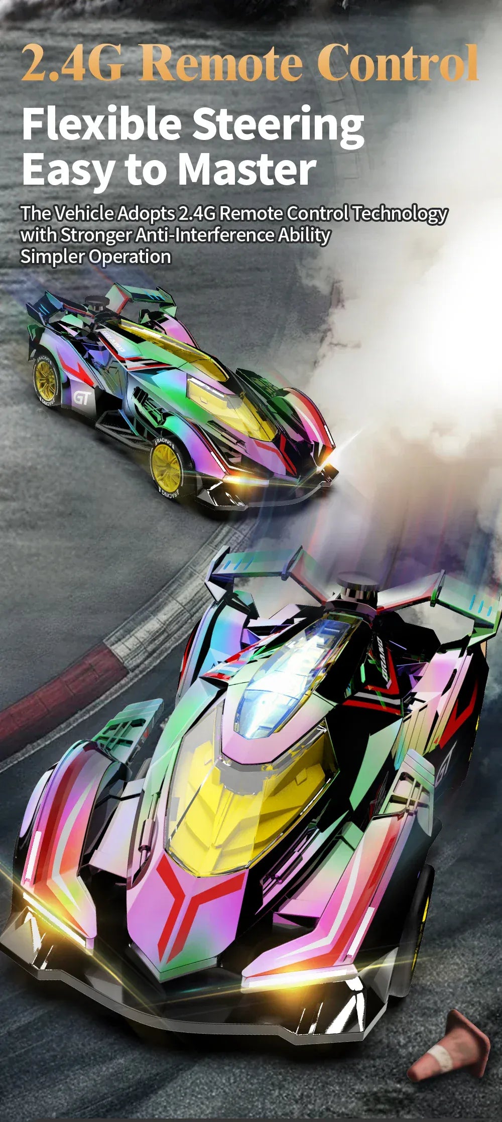 Rc Car 4Ch High-Speed Remote Control Drift Racing Car Electric Sportscar Toy Vehicle Model Toys for Boys Kids Birthday Gift Rc Car 4Ch High-Speed Remote Control Drift Racing Car Electric Sportscar Toy Vehicle Model Toys for Boys Kids Birthday Gift