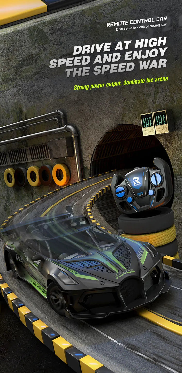 Rc Car 4Ch High-Speed Remote Control Drift Racing Car Electric Sportscar Toy Vehicle Model Toys for Boys Kids Birthday Gift Rc Car 4Ch High-Speed Remote Control Drift Racing Car Electric Sportscar Toy Vehicle Model Toys for Boys Kids Birthday Gift