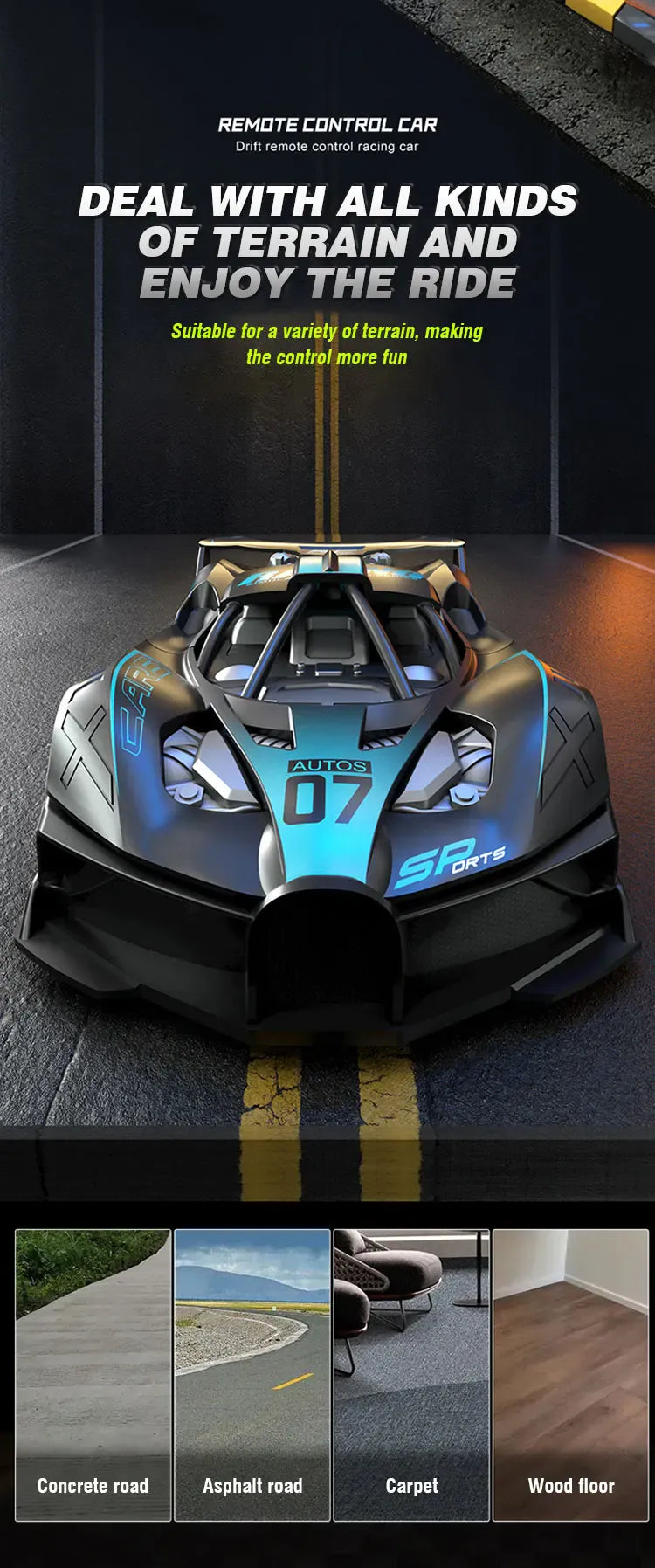 Rc Car 4Ch High-Speed Remote Control Drift Racing Car Electric Sportscar Toy Vehicle Model Toys for Boys Kids Birthday Gift Rc Car 4Ch High-Speed Remote Control Drift Racing Car Electric Sportscar Toy Vehicle Model Toys for Boys Kids Birthday Gift