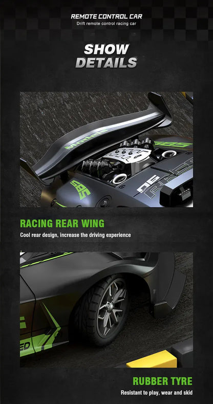 Rc Car 4Ch High-Speed Remote Control Drift Racing Car Electric Sportscar Toy Vehicle Model Toys for Boys Kids Birthday Gift Rc Car 4Ch High-Speed Remote Control Drift Racing Car Electric Sportscar Toy Vehicle Model Toys for Boys Kids Birthday Gift