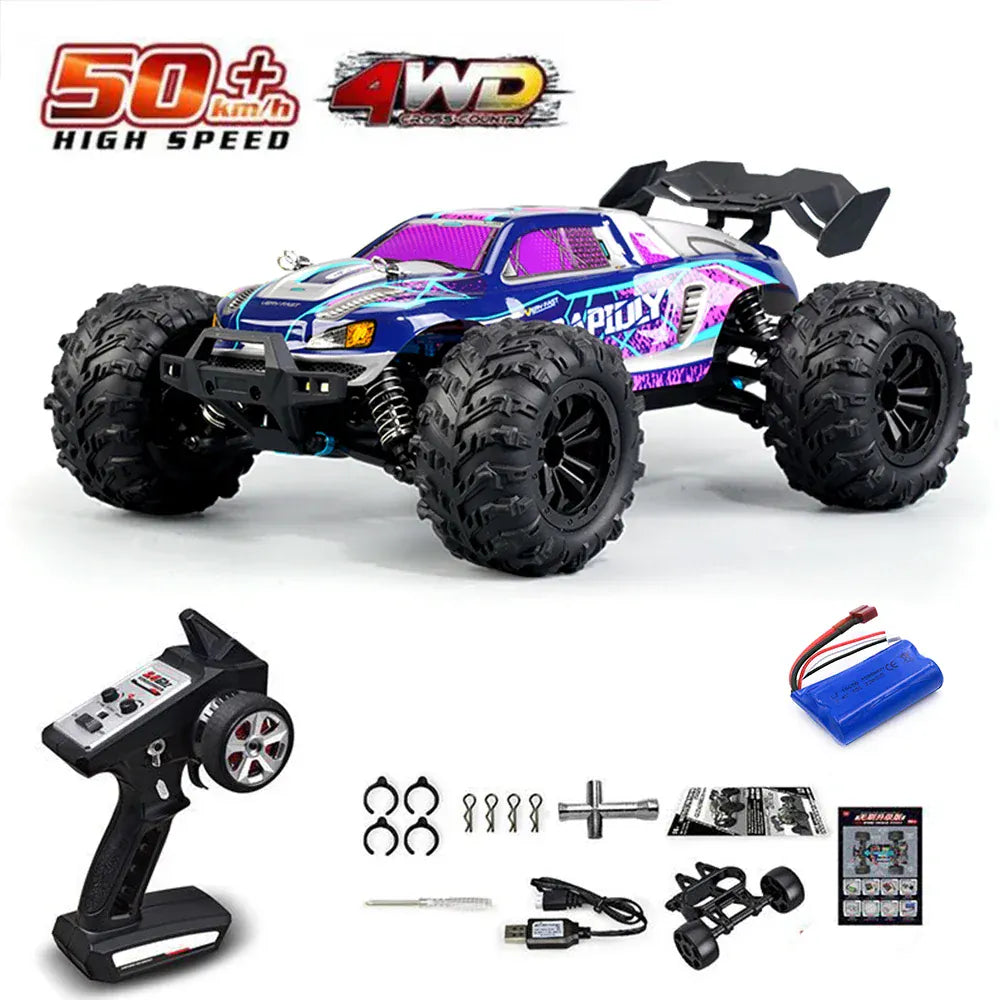 Rc Car Off Road 4x4 High Speed 70KM/H Remote Control Car with LED Headlight Brushless 4WD 1/16 Monster Truck Toys for Boys Gift Rc Car Off Road 4x4 High Speed 70KM/H Remote Control Car with LED Headlight Brushless 4WD 1/16 Monster Truck Toys for Boys Gift