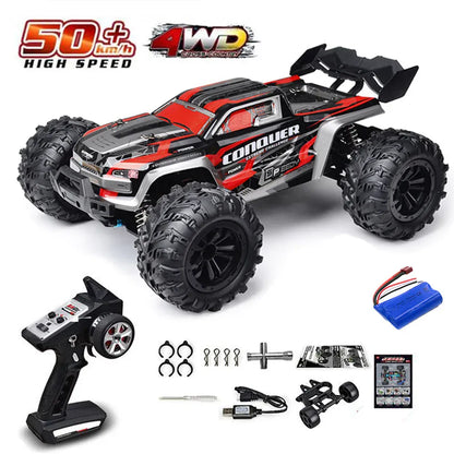 Rc Car Off Road 4x4 High Speed 70KM/H Remote Control Car with LED Headlight Brushless 4WD 1/16 Monster Truck Toys for Boys Gift Rc Car Off Road 4x4 High Speed 70KM/H Remote Control Car with LED Headlight Brushless 4WD 1/16 Monster Truck Toys for Boys Gift