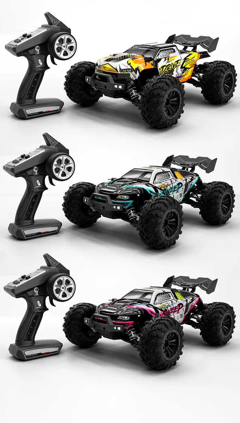 Rc Car Off Road 4x4 High Speed 70KM/H Remote Control Car with LED Headlight Brushless 4WD 1/16 Monster Truck Toys for Boys Gift Rc Car Off Road 4x4 High Speed 70KM/H Remote Control Car with LED Headlight Brushless 4WD 1/16 Monster Truck Toys for Boys Gift