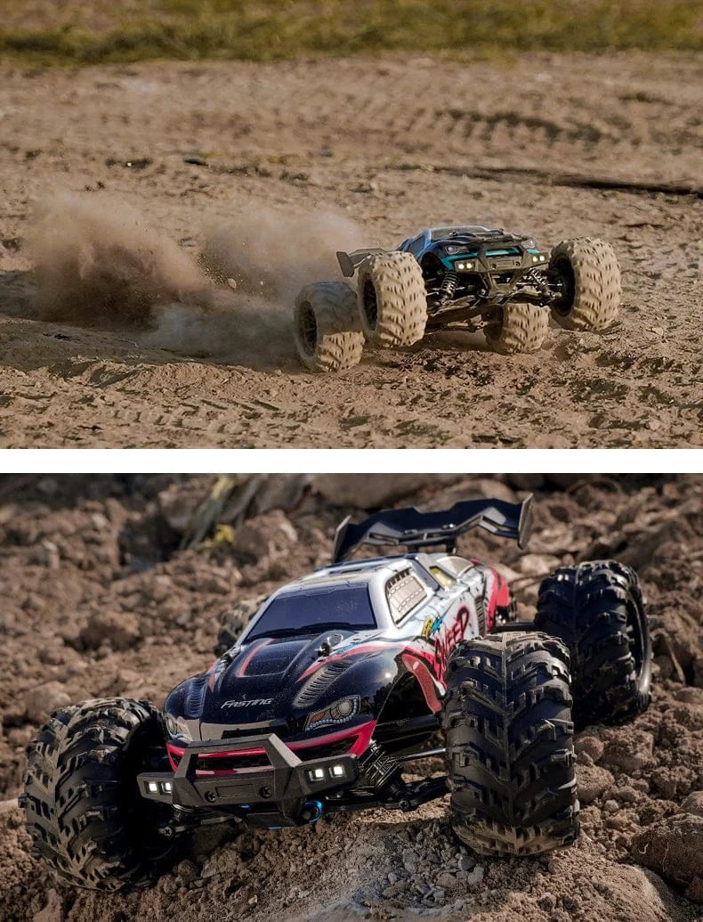 Rc Car Off Road 4x4 High Speed 70KM/H Remote Control Car with LED Headlight Brushless 4WD 1/16 Monster Truck Toys for Boys Gift Rc Car Off Road 4x4 High Speed 70KM/H Remote Control Car with LED Headlight Brushless 4WD 1/16 Monster Truck Toys for Boys Gift