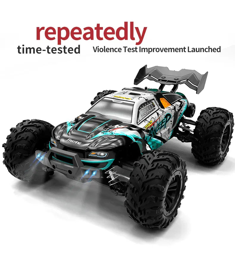 Rc Car Off Road 4x4 High Speed 70KM/H Remote Control Car with LED Headlight Brushless 4WD 1/16 Monster Truck Toys for Boys Gift Rc Car Off Road 4x4 High Speed 70KM/H Remote Control Car with LED Headlight Brushless 4WD 1/16 Monster Truck Toys for Boys Gift