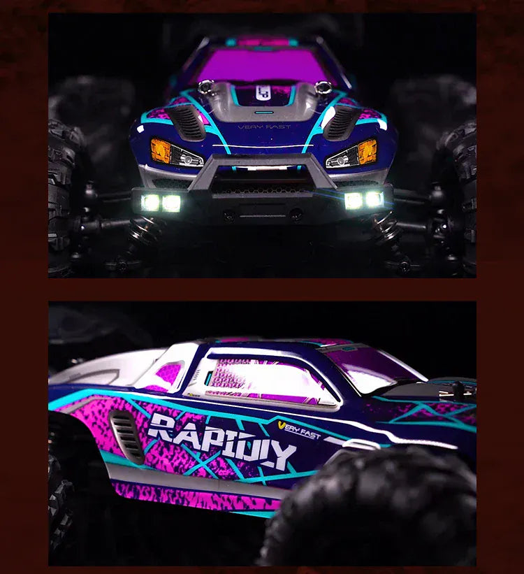 Rc Car Off Road 4x4 High Speed 70KM/H Remote Control Car with LED Headlight Brushless 4WD 1/16 Monster Truck Toys for Boys Gift Rc Car Off Road 4x4 High Speed 70KM/H Remote Control Car with LED Headlight Brushless 4WD 1/16 Monster Truck Toys for Boys Gift