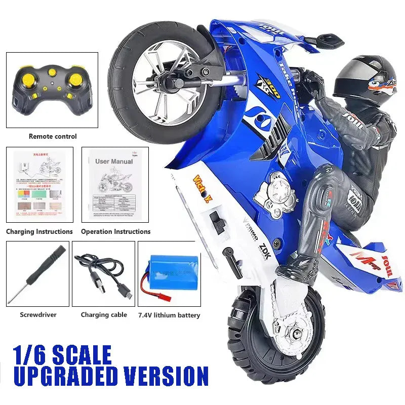 RC Motorcycles 1:6 1:10 Electric Motor RC Cars High Speed 4CH Remote Control Racing Motorcycle Drift Car Kids Xmas Festival Gift RC Motorcycles 1:6 1:10 Electric Motor RC Cars High Speed 4CH Remote Control Racing Motorcycle Drift Car Kids Xmas Festival Gift