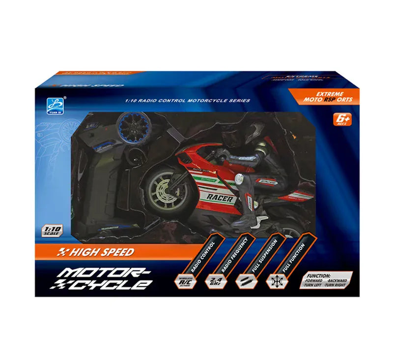 RC Motorcycles 1:6 1:10 Electric Motor RC Cars High Speed 4CH Remote Control Racing Motorcycle Drift Car Kids Xmas Festival Gift RC Motorcycles 1:6 1:10 Electric Motor RC Cars High Speed 4CH Remote Control Racing Motorcycle Drift Car Kids Xmas Festival Gift