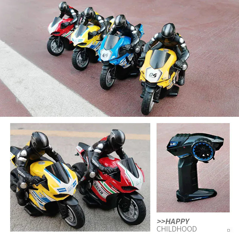 RC Motorcycles 1:6 1:10 Electric Motor RC Cars High Speed 4CH Remote Control Racing Motorcycle Drift Car Kids Xmas Festival Gift RC Motorcycles 1:6 1:10 Electric Motor RC Cars High Speed 4CH Remote Control Racing Motorcycle Drift Car Kids Xmas Festival Gift