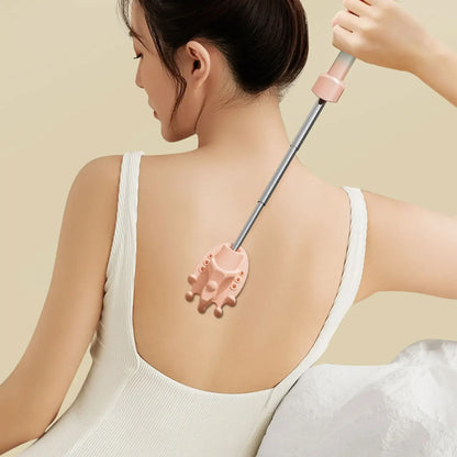 Rechargeable Electric Back Scratcher | Wahooly Rechargeable Electric Back Scratcher with Telescopic Reach