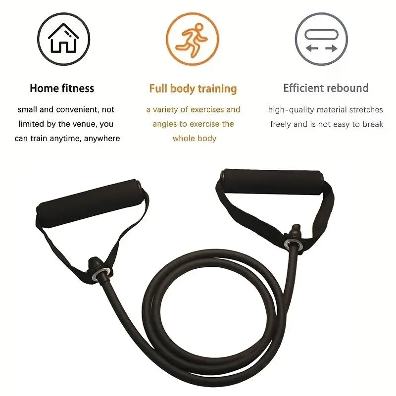 Resistance Bands With Handles for Men & Women – Home Workout | Wahooly Resistance Bands With Handles – Workout Bands for Men & Women (10–30LB)