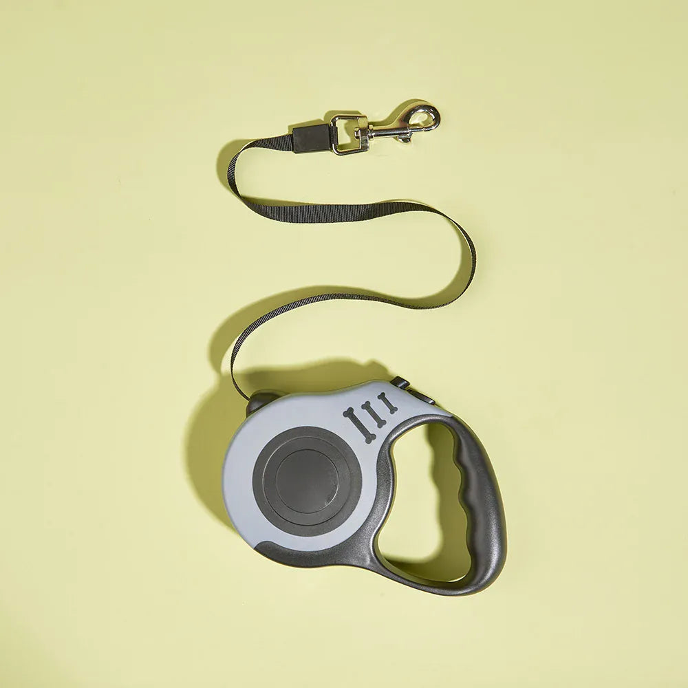 Retractable Nylon Dog Leash 3m 5m – Small & Medium Dogs | Wahooly Retractable Nylon Dog Leash – 3m & 5m | Small to Medium Dogs