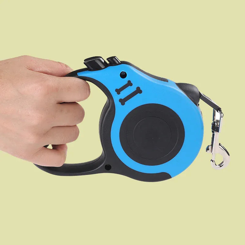 Retractable Nylon Dog Leash 3m 5m – Small & Medium Dogs | Wahooly Retractable Nylon Dog Leash – 3m & 5m | Small to Medium Dogs