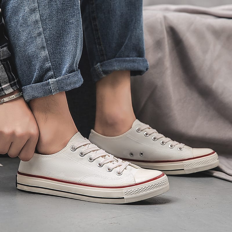 Retro 70s Canvas Sneakers | Low Top & High Top Unisex Casual Shoes – 16 Colors Retro 70s Canvas Sneakers – Low Top & High Top Unisex Casual Shoes | 16 Colors