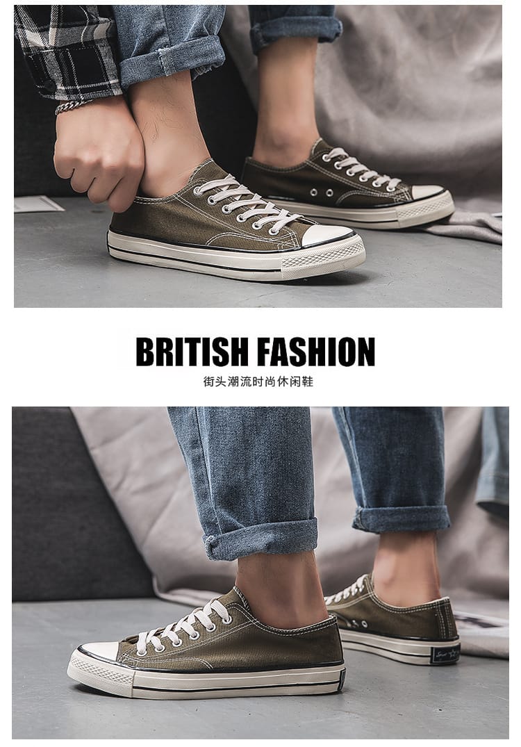 Retro 70s Canvas Sneakers | Low Top & High Top Unisex Casual Shoes – 16 Colors Retro 70s Canvas Sneakers – Low Top & High Top Unisex Casual Shoes | 16 Colors