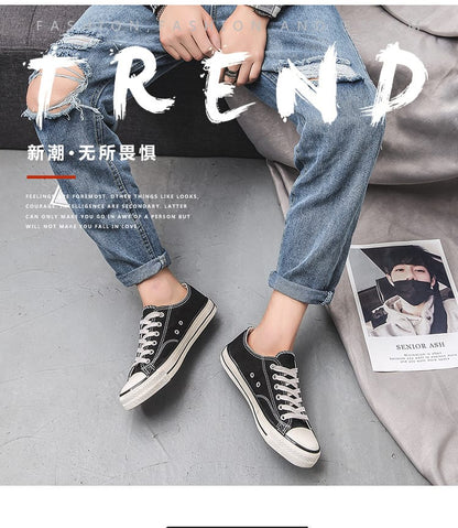 Retro 70s Canvas Sneakers | Low Top & High Top Unisex Casual Shoes – 16 Colors Retro 70s Canvas Sneakers – Low Top & High Top Unisex Casual Shoes | 16 Colors