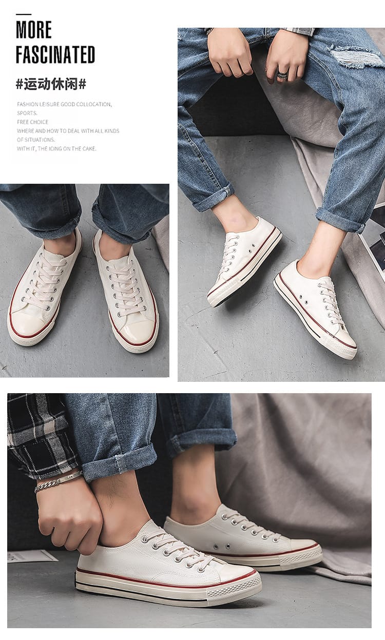 Retro 70s Canvas Sneakers | Low Top & High Top Unisex Casual Shoes – 16 Colors Retro 70s Canvas Sneakers – Low Top & High Top Unisex Casual Shoes | 16 Colors