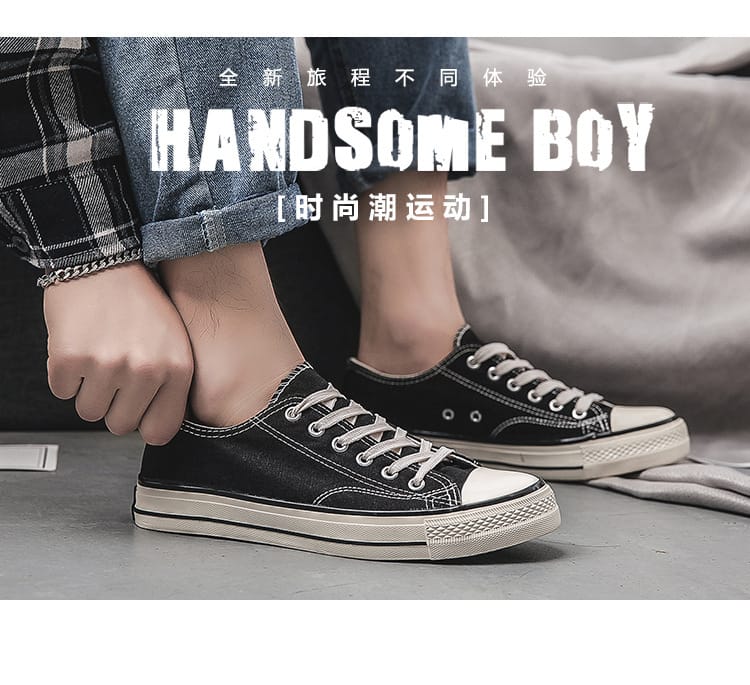 Retro 70s Canvas Sneakers | Low Top & High Top Unisex Casual Shoes – 16 Colors Retro 70s Canvas Sneakers – Low Top & High Top Unisex Casual Shoes | 16 Colors