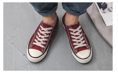 Retro 70s Canvas Sneakers | Low Top & High Top Unisex Casual Shoes – 16 Colors Retro 70s Canvas Sneakers – Low Top & High Top Unisex Casual Shoes | 16 Colors