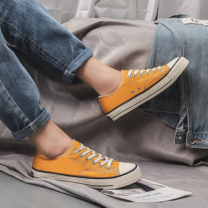 Retro 70s Canvas Sneakers | Low Top & High Top Unisex Casual Shoes – 16 Colors Retro 70s Canvas Sneakers – Low Top & High Top Unisex Casual Shoes | 16 Colors