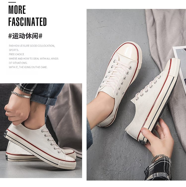 Retro 70s Canvas Sneakers | Low Top & High Top Unisex Casual Shoes – 16 Colors Retro 70s Canvas Sneakers – Low Top & High Top Unisex Casual Shoes | 16 Colors