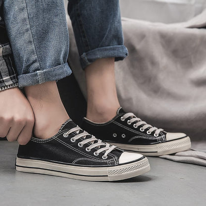 Retro 70s Canvas Sneakers | Low Top & High Top Unisex Casual Shoes – 16 Colors Retro 70s Canvas Sneakers – Low Top & High Top Unisex Casual Shoes | 16 Colors