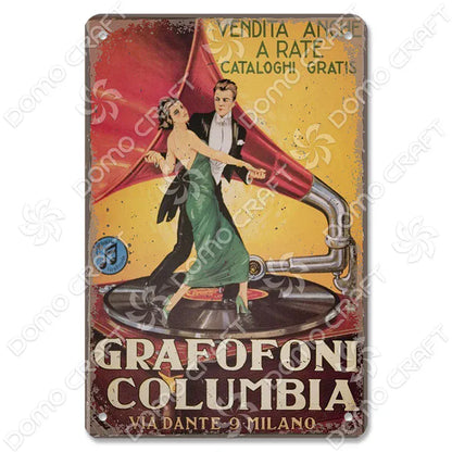 Retro Music Poster Metal Tin Signs Vinyl Record Phonograph Metal Plaque Vintage Wall Decor for Cafe Bar Pub Living Room Home Retro Music Poster Metal Tin Signs Vinyl Record Phonograph Metal Plaque Vintage Wall Decor for Cafe Bar Pub Living Room Home