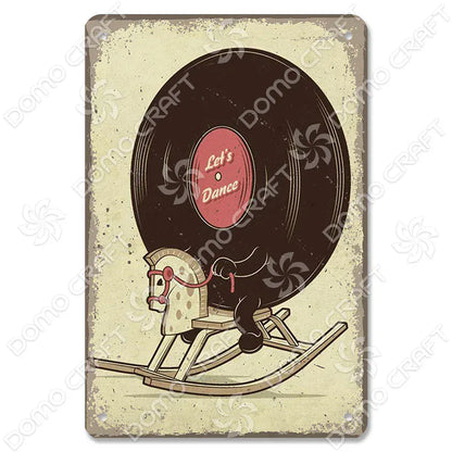Retro Music Poster Metal Tin Signs Vinyl Record Phonograph Metal Plaque Vintage Wall Decor for Cafe Bar Pub Living Room Home Retro Music Poster Metal Tin Signs Vinyl Record Phonograph Metal Plaque Vintage Wall Decor for Cafe Bar Pub Living Room Home