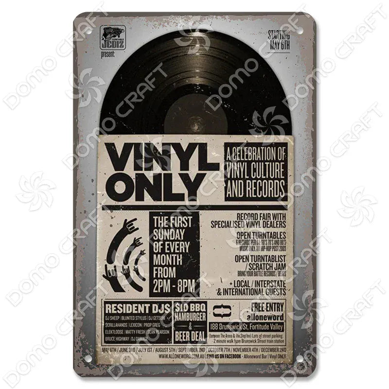 Retro Music Poster Metal Tin Signs Vinyl Record Phonograph Metal Plaque Vintage Wall Decor for Cafe Bar Pub Living Room Home Retro Music Poster Metal Tin Signs Vinyl Record Phonograph Metal Plaque Vintage Wall Decor for Cafe Bar Pub Living Room Home