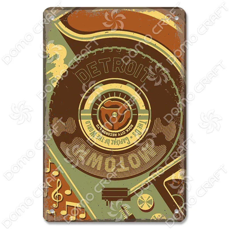 Retro Music Poster Metal Tin Signs Vinyl Record Phonograph Metal Plaque Vintage Wall Decor for Cafe Bar Pub Living Room Home Retro Music Poster Metal Tin Signs Vinyl Record Phonograph Metal Plaque Vintage Wall Decor for Cafe Bar Pub Living Room Home