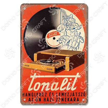 Retro Music Poster Metal Tin Signs Vinyl Record Phonograph Metal Plaque Vintage Wall Decor for Cafe Bar Pub Living Room Home Retro Music Poster Metal Tin Signs Vinyl Record Phonograph Metal Plaque Vintage Wall Decor for Cafe Bar Pub Living Room Home