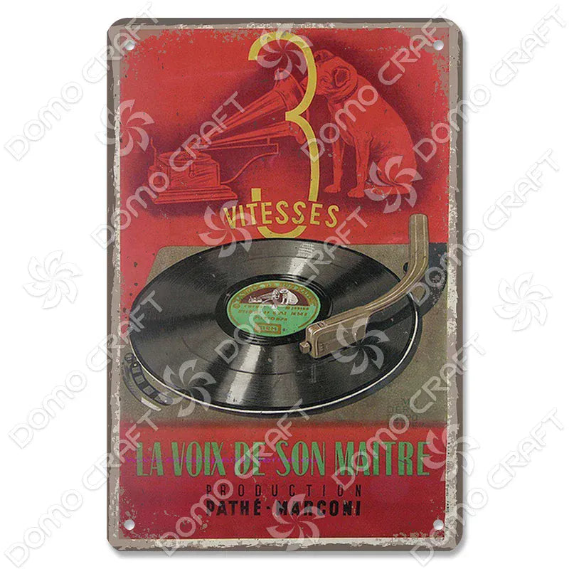 Retro Music Poster Metal Tin Signs Vinyl Record Phonograph Metal Plaque Vintage Wall Decor for Cafe Bar Pub Living Room Home Retro Music Poster Metal Tin Signs Vinyl Record Phonograph Metal Plaque Vintage Wall Decor for Cafe Bar Pub Living Room Home