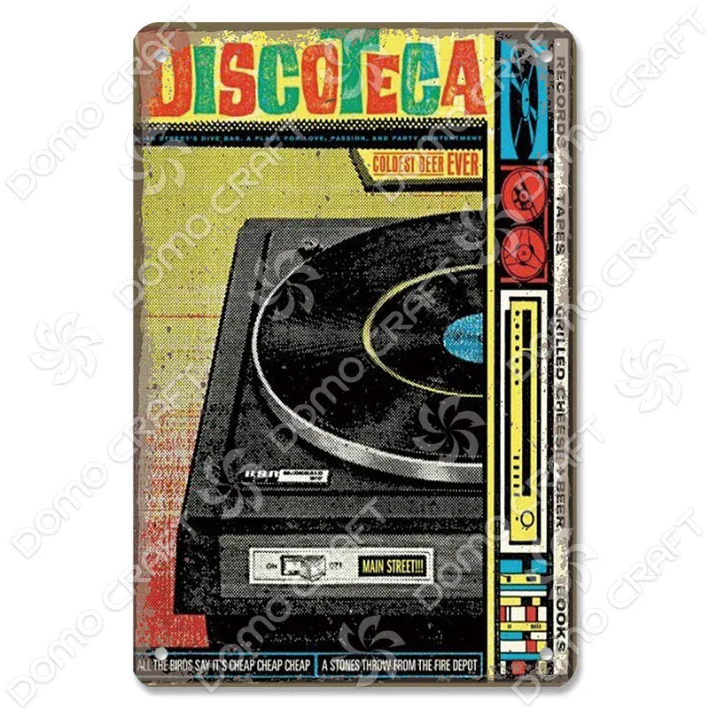 Retro Music Poster Metal Tin Signs Vinyl Record Phonograph Metal Plaque Vintage Wall Decor for Cafe Bar Pub Living Room Home Retro Music Poster Metal Tin Signs Vinyl Record Phonograph Metal Plaque Vintage Wall Decor for Cafe Bar Pub Living Room Home