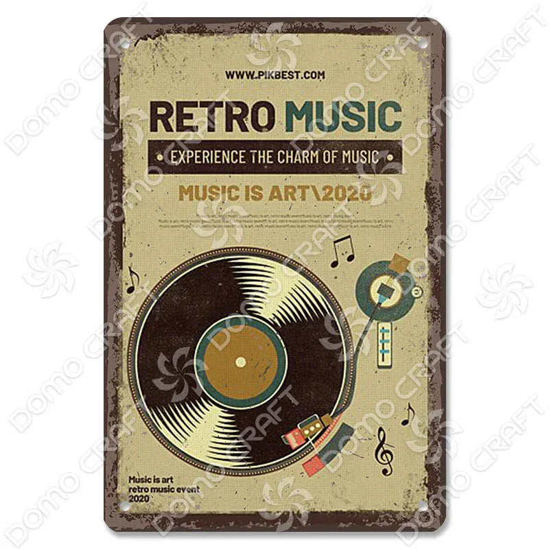 Retro Music Poster Metal Tin Signs Vinyl Record Phonograph Metal Plaque Vintage Wall Decor for Cafe Bar Pub Living Room Home Retro Music Poster Metal Tin Signs Vinyl Record Phonograph Metal Plaque Vintage Wall Decor for Cafe Bar Pub Living Room Home