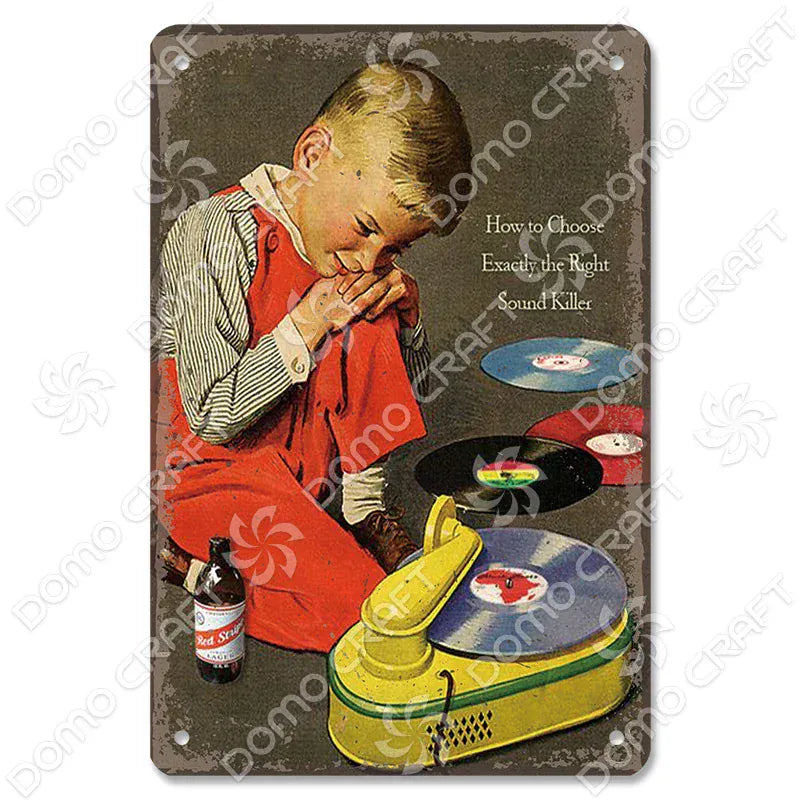 Retro Music Poster Metal Tin Signs Vinyl Record Phonograph Metal Plaque Vintage Wall Decor for Cafe Bar Pub Living Room Home Retro Music Poster Metal Tin Signs Vinyl Record Phonograph Metal Plaque Vintage Wall Decor for Cafe Bar Pub Living Room Home