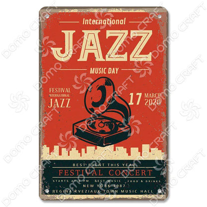 Retro Music Poster Metal Tin Signs Vinyl Record Phonograph Metal Plaque Vintage Wall Decor for Cafe Bar Pub Living Room Home Retro Music Poster Metal Tin Signs Vinyl Record Phonograph Metal Plaque Vintage Wall Decor for Cafe Bar Pub Living Room Home