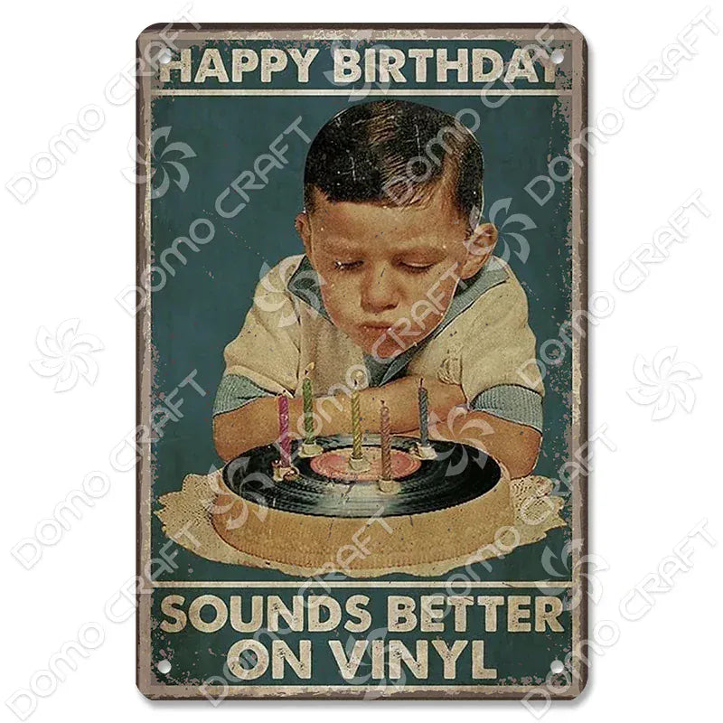 Retro Music Poster Metal Tin Signs Vinyl Record Phonograph Metal Plaque Vintage Wall Decor for Cafe Bar Pub Living Room Home Retro Music Poster Metal Tin Signs Vinyl Record Phonograph Metal Plaque Vintage Wall Decor for Cafe Bar Pub Living Room Home