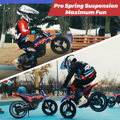 RFN Warrior Kids Electric Dirt Bike | Off-Road Motorcycle Ages 3–8 — Wahooly RFN Warrior Kids Electric Dirt Bike | Off-Road Electric Motorcycle for Ages 3–8 | Multiple Models & Colors