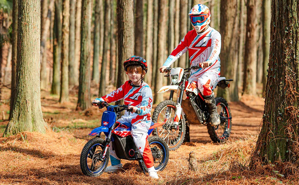 RFN Warrior Kids Electric Dirt Bike | Off-Road Motorcycle Ages 3–8 — Wahooly RFN Warrior Kids Electric Dirt Bike | Off-Road Electric Motorcycle for Ages 3–8 | Multiple Models & Colors