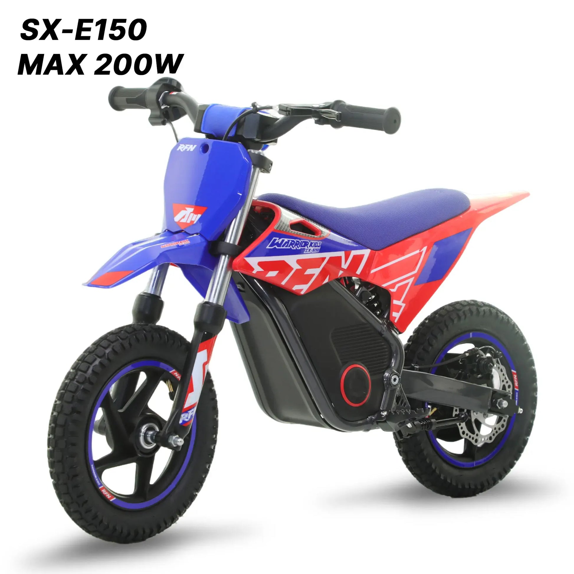 RFN Warrior Kids Electric Dirt Bike | Off-Road Motorcycle Ages 3–8 — Wahooly RFN Warrior Kids Electric Dirt Bike | Off-Road Electric Motorcycle for Ages 3–8 | Multiple Models & Colors
