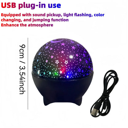 RGB Night Lights LED Projector Light Starry Moon Galaxy Projection Lamp RGB Night Lights LED Projector Light Starry Moon Galaxy Projection Lamp