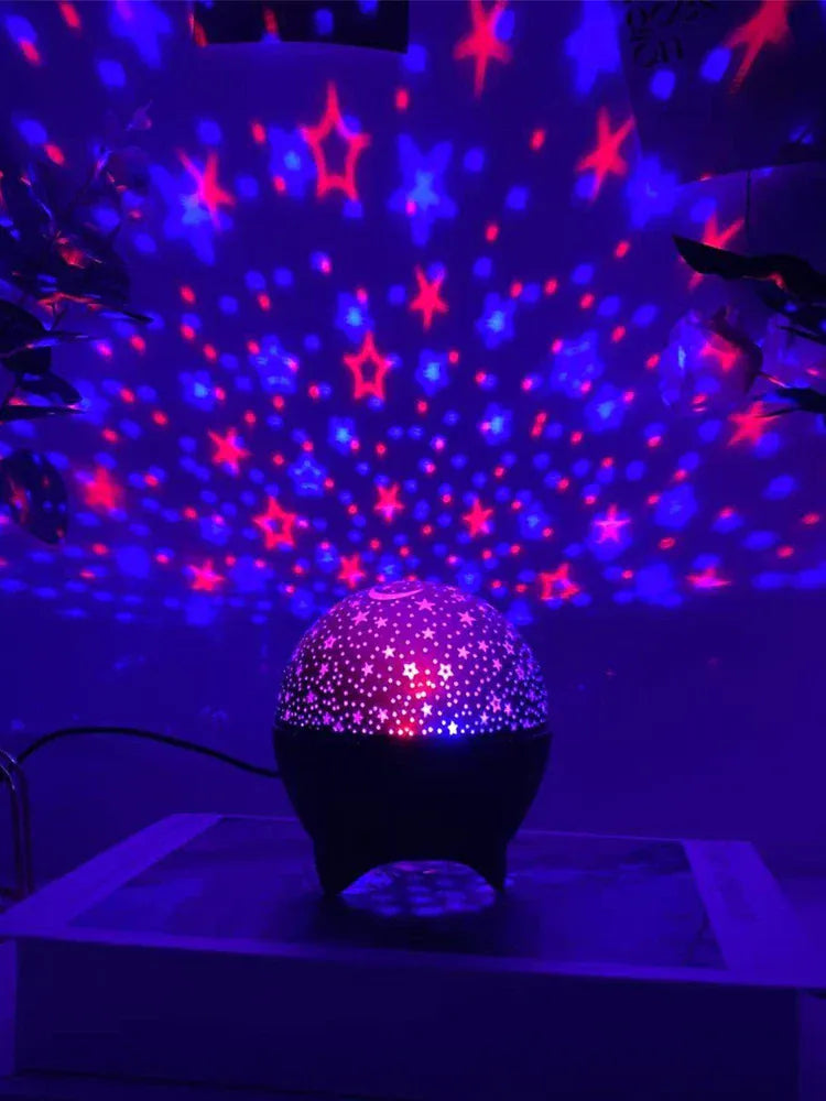 RGB Night Lights LED Projector Light Starry Moon Galaxy Projection Lamp RGB Night Lights LED Projector Light Starry Moon Galaxy Projection Lamp