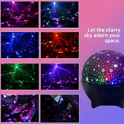 RGB Night Lights LED Projector Light Starry Moon Galaxy Projection Lamp RGB Night Lights LED Projector Light Starry Moon Galaxy Projection Lamp